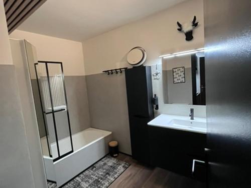 Studio pratique à Châtel avec parking couvert privé