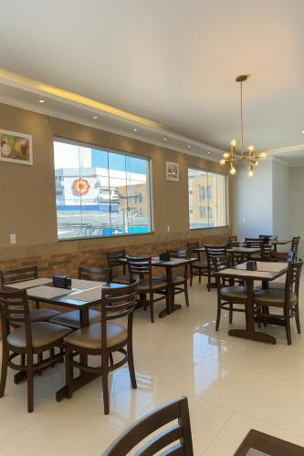 Χώρος καθιστικού στο Nova Jerusalém Hotel