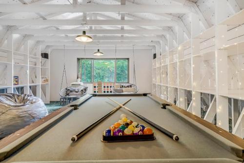 a billiard room with a pool table at 4925 Pike Unit2 in Cascade-Chipita Park