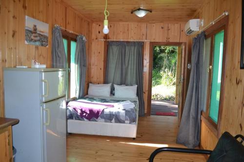 Η κουζίνα ή μικρή κουζίνα στο Onda Azul Family Unit