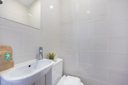 Koupelna v ubytování Estúdio Praia da Luz