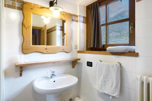 Koupelna v ubytování Agritur Locanda San Martino