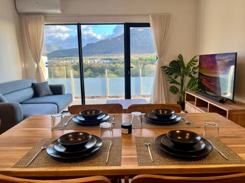 Et opholdsområde på Summit & Sea Penthouse