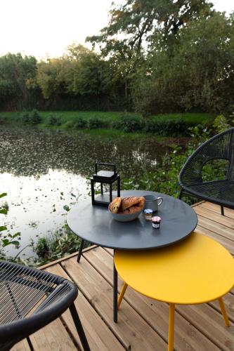 Naturlandskabet i nærheden af chaletet