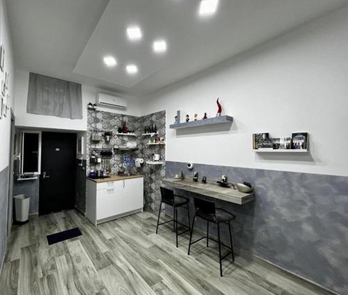 Köök või kööginurk majutusasutuses B&B MIRAGLIA