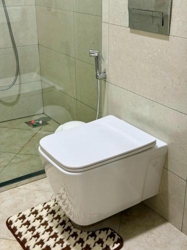 Koupelna v ubytování Maison Kololo