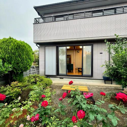 Zahrada ubytování Sky House R1