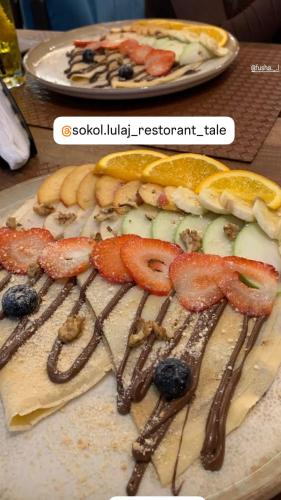 Jídlo v chaty nebo okolí