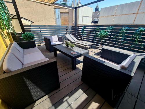 Ático con terraza en el centro de Madrid