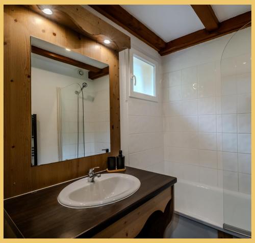 Koupelna v ubytování Le Lonvernay I Duplex I Hauteurs du Lac Léman