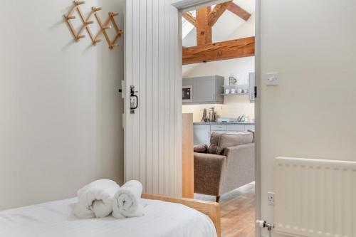 Voodi või voodid majutusasutuse 3 Bed in Alsop-en-le-Dale oc-w33738 toas