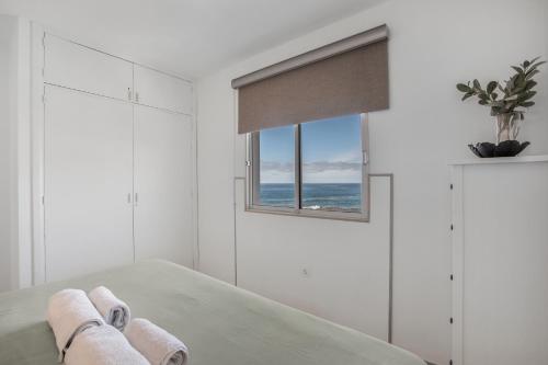 Postel nebo postele na pokoji v ubytování Vv Tamara Sunset Suite