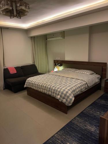 Ένα ή περισσότερα κρεβάτια σε δωμάτιο στο Comfy&classy