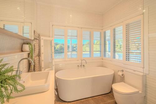 Koupelna v ubytování Hinterland Haven