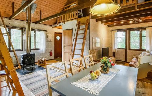 Posezení v ubytování 3 Bedroom Lovely Home In Torsby