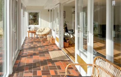 Balkón nebo terasa v ubytování Lovely Home In Hals With Wifi