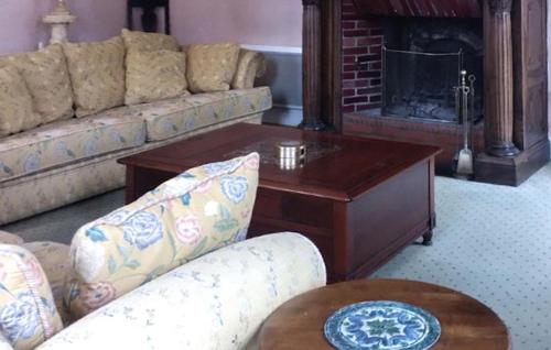 Χώρος καθιστικού στο Belle Maison Avec Piscine