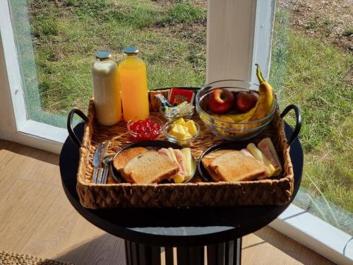 Jídlo v luxury tent nebo okolí