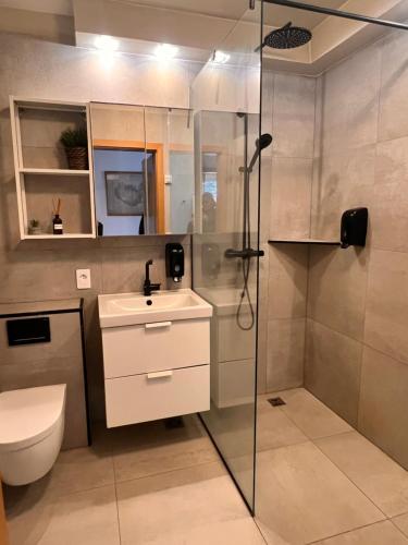 Ένα μπάνιο στο Kot Guesthouse