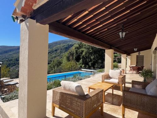 Γενική θέα στο βουνό ή θέα στο βουνό από  αυτή η βίλα