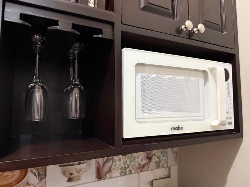 Kuchyň nebo kuchyňský kout v ubytování Apartamento jazmín 2