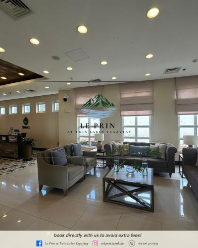 Et opholdsområde på Twin Lakes Tagaytay - Le Prin