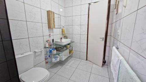 Ένα μπάνιο στο Chalé Paraíso do Mar