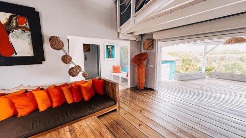 Llit o llits en una habitació de Villa zen