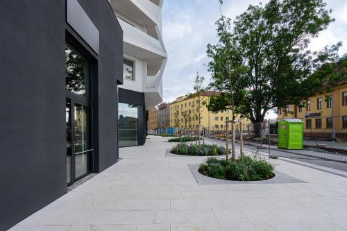 Το κτήριο όπου στεγάζεται  το διαμέρισμα