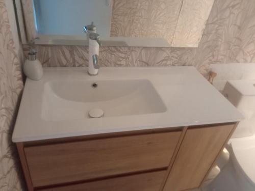 Koupelna v ubytování Chambre d'hôte