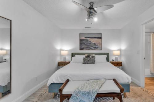 Ένα ή περισσότερα κρεβάτια σε δωμάτιο στο The Paradise Palms