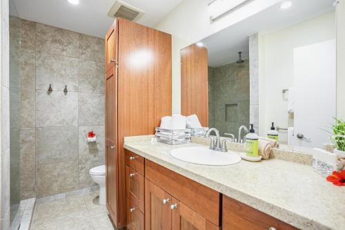 Koupelna v ubytování Pono Kai Resort B203