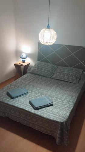 Postel nebo postele na pokoji v ubytování Colombine