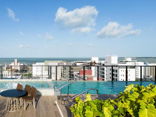 Balkón nebo terasa v ubytování Flat Resort Premium em Tambau