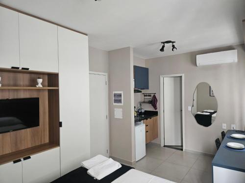 Köök või kööginurk majutusasutuses Apartamento 1 Completo com Piscina e Academia ao lado da USP