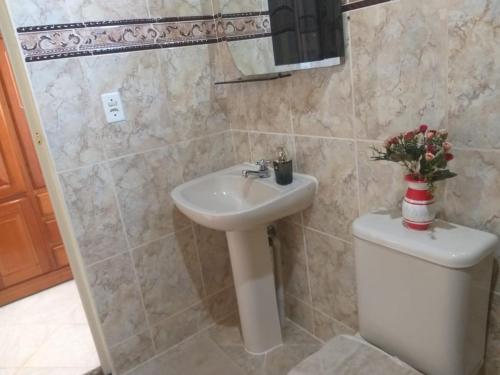 Koupelna v ubytování Casa COP 30 aeroporto