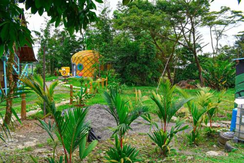 Zahrada ubytování Hacienda Agua Bendita