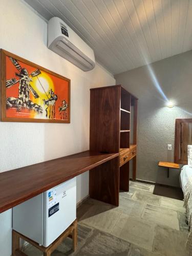 Η κουζίνα ή μικρή κουζίνα στο Hotel Fazenda Alta Vista