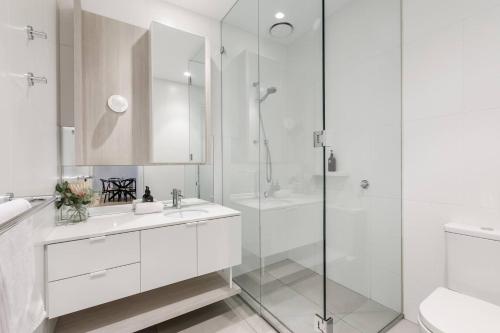 Koupelna v ubytování Bayside Calm - Walk to Mornington Foreshore and Dining