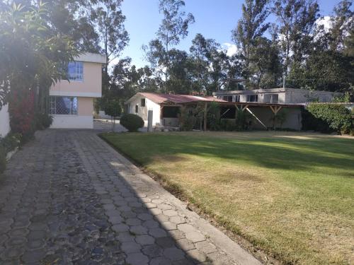 Κήπος έξω από το Hospedaje El Obraje