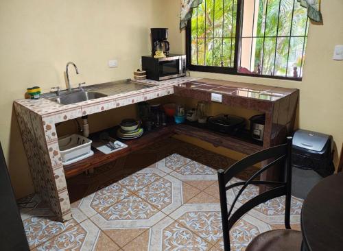 Kuchyň nebo kuchyňský kout v ubytování Villas Sol Marbella