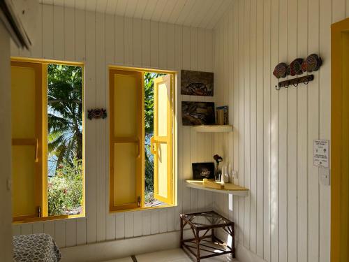 Η κουζίνα ή μικρή κουζίνα στο EcoLodge High Hill