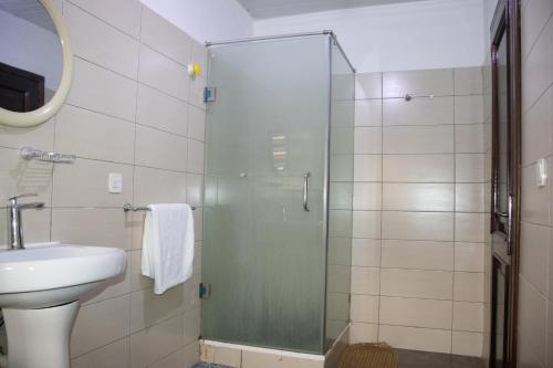 Ένα μπάνιο στο Casa Di Lux