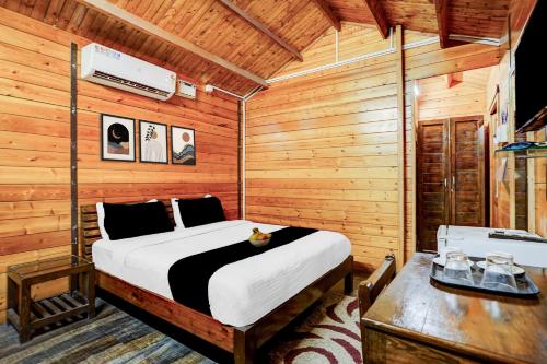 Krevet ili kreveti u jedinici u okviru objekta Super Townhouse Morjim