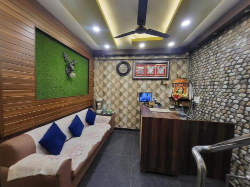 Nhà bếp/bếp nhỏ tại Hotel New Pratap