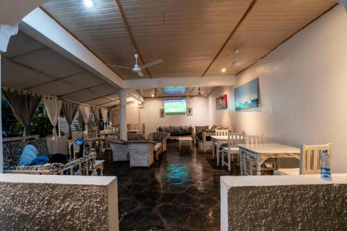 Posezení v ubytování Paradise Lagoon B&B