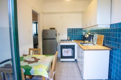 Η κουζίνα ή μικρή κουζίνα στο Bolgárkert Family House