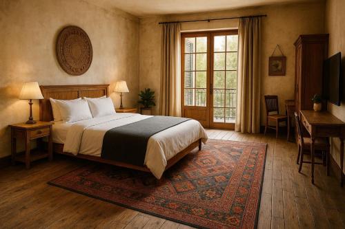 Postel nebo postele na pokoji v ubytování The flowres STC