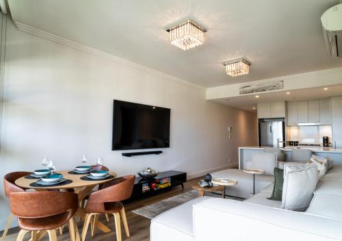 Een TV en/of entertainmentcenter bij Stadium Retreat
