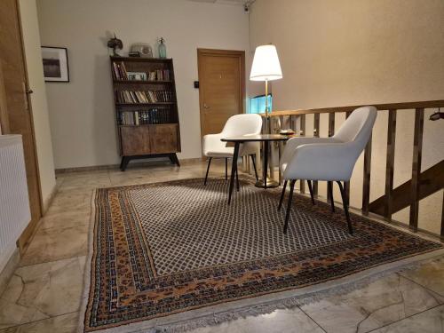 Knihovna v bed and breakfast